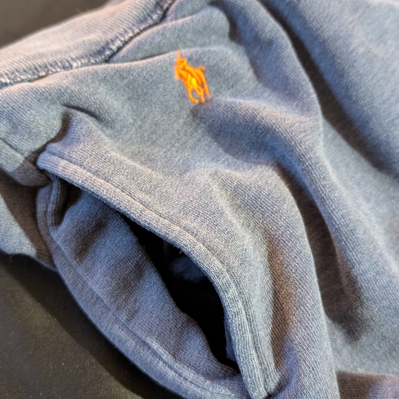 Polo Ralph Lauren Men's M Blue Jogger sweat Pants Drawstring Leg Pockets size M - Picture 6 of 9